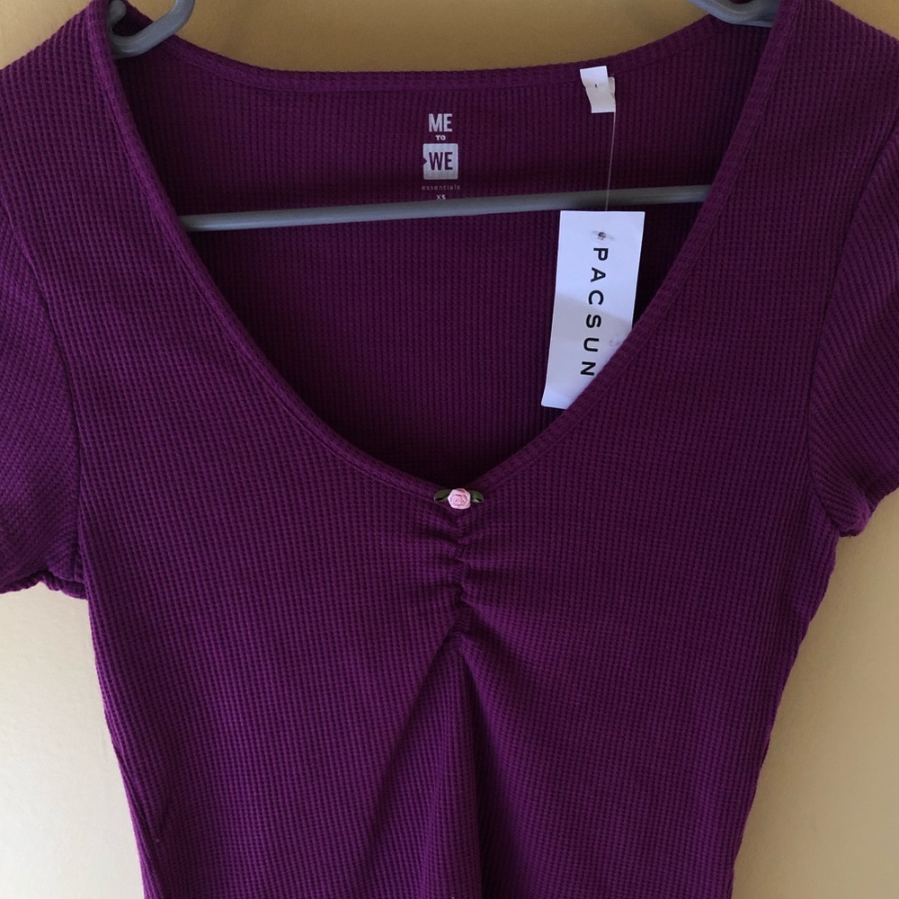 Purple PacSun top!! Never worn with tags